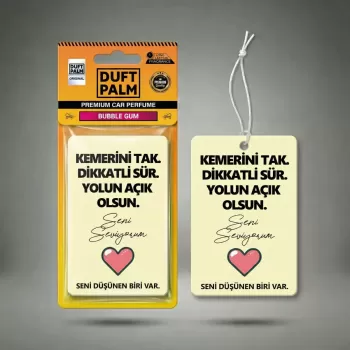 KEMERİNİ TAK SENİ SEVİYORUM 10 ADET ARAÇ KOKUSU