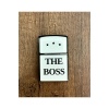 The Boss Tasarımlı Benzinli Siyah Çakmak