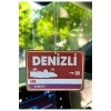 DENİZLİ Tabela Tasarımlı Dekoratif Araç Kokusu ve Aksesuarı