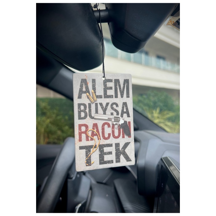 ALEM BUYSA RACON TEK TASARIMLI OTO KOKUSU DEKORATİF ARAÇ KOKUSU VE AKSESUARI