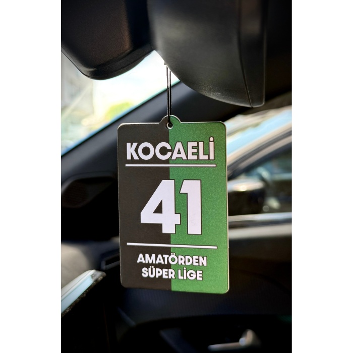 KOCAELİ AMATÖRDEN SÜPER LİGE TASARIMLI OTO KOKUSU DEKORATİF ARAÇ KOKUSU VE AKSESUARI