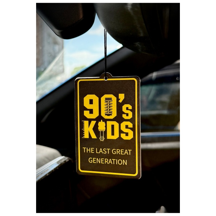 90S KIDS LAST GREAT GENERATION TASARIMLI OTO KOKUSU DEKORATİF ARAÇ KOKUSU VE AKSESUARI
