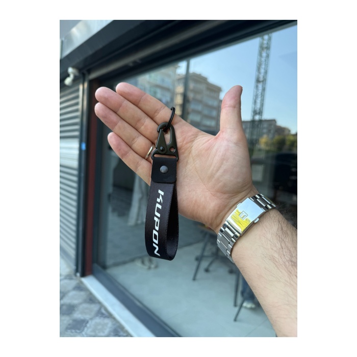 KUPON Tasarımlı Kumaş Otomobil Motorsiklet Anahtarlık