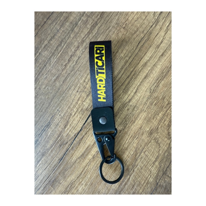 HARD TİCARİ Tasarımlı Kumaş Otomobil Motorsiklet Anahtarlık