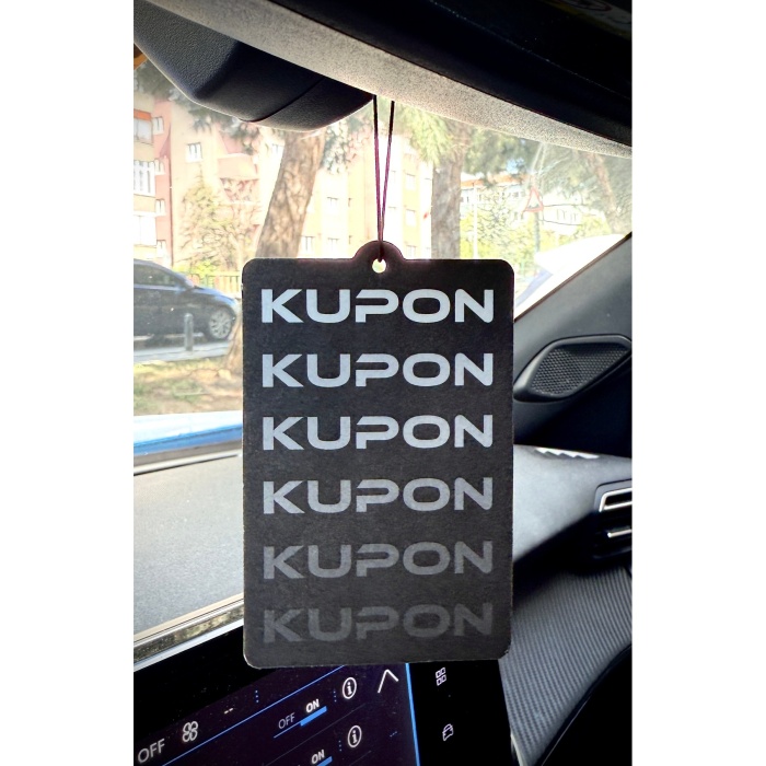 KUPON TASARIMLI OTO KOKUSU DEKORATİF ARAÇ KOKUSU VE AKSESUARI