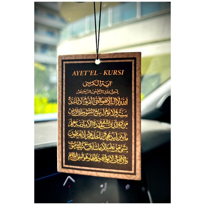 AYETEL KÜRSİ Tasarımlı Araç Kokusu ve Oto Aksesuarı