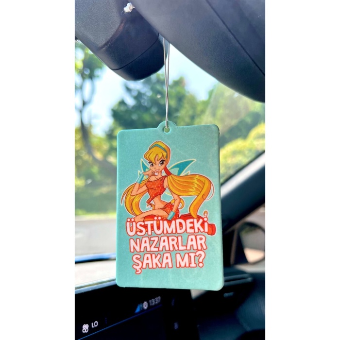 STELLA Üzerimdeki Nazarlar Şaka mı? Tasarımlı Komik Araç Kokusu ve Oto Aksesuarı