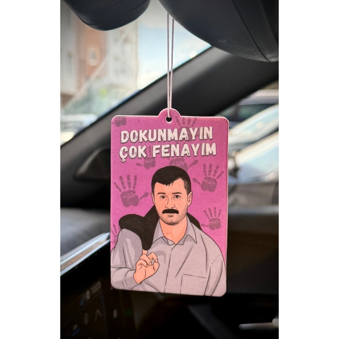 Azer Baba Duygularım Darmadağın Tasarımlı Dertli Araç Kokusu ve Oto Aksesuarı