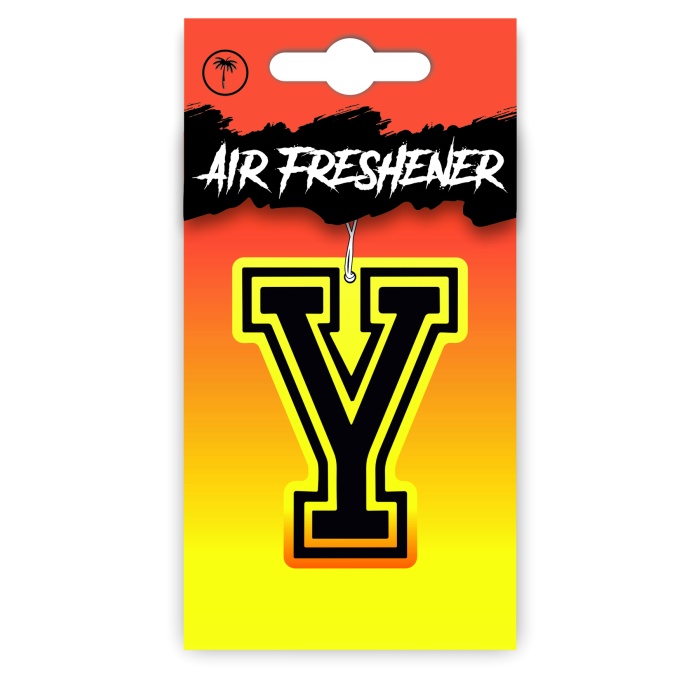 Y Harf Tasarımlı Dekoratif Araç Kokusu ve Aksesuarı