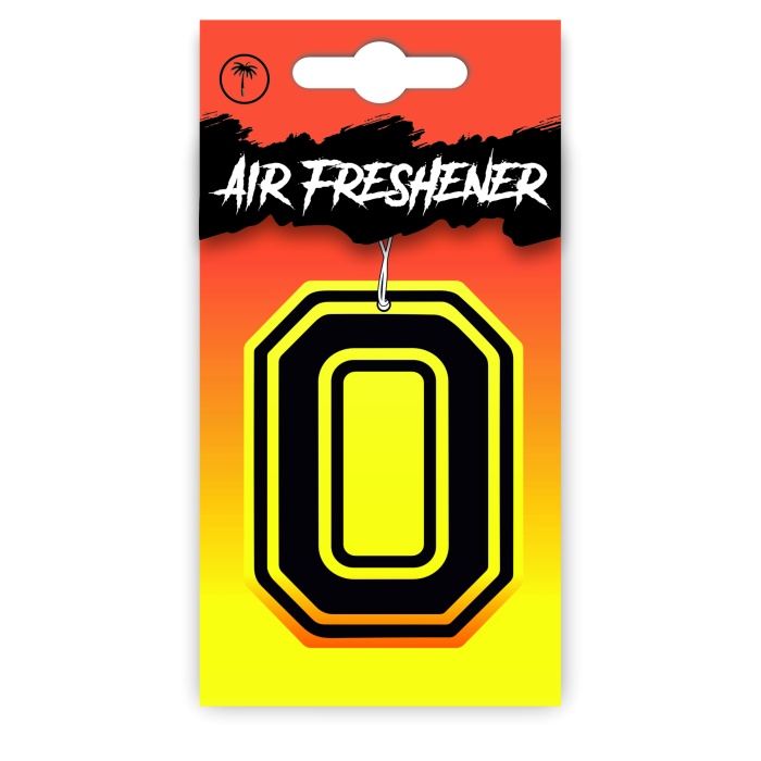 O Harf Tasarımlı Dekoratif Araç Kokusu ve Aksesuarı