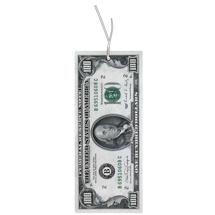 100 Dolar Tasarımlı Dekoratif Oto Kokusu Ve Aksesuarı