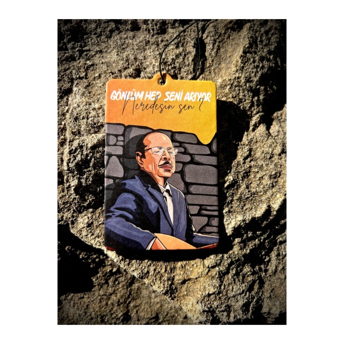 Neşet Ertaş Neredesin Sen Tasarımlı Dekoratif Oto Kokusu Ve Aksesuarı