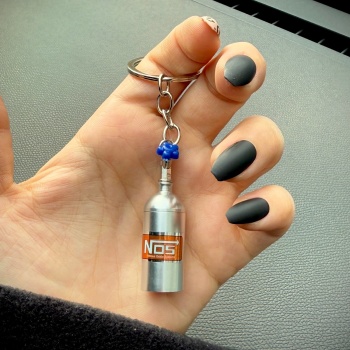 Nos 1 Adet Mini Şişe Dekoratif Anahtarlık ve Aksesuar