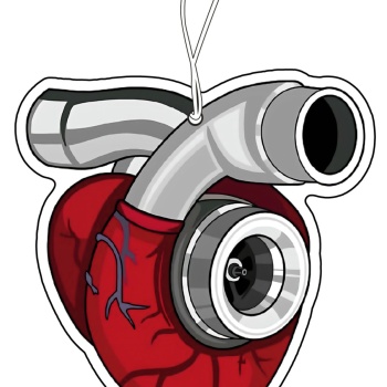 Kalp Turbo Tasarımlı Havalı Araç Kokusu ve Oto Aksesuarı