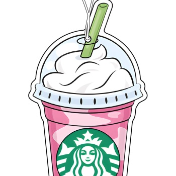 Starbucks Içecek Tasarımlı Sevimli Dekoratif Araç Kokusu Ve Aksesuarı