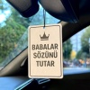 BABALAR SÖZÜNÜ TUTAR TASARIMLI HAVALI ARAÇ KOKUSU VE OTO AKSESUARI