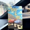 YOU & ME ŞİMŞEK MCQUEEN & SALLY TASARIMLI ARAÇ KOKUSU VE OTO AKSESUARI