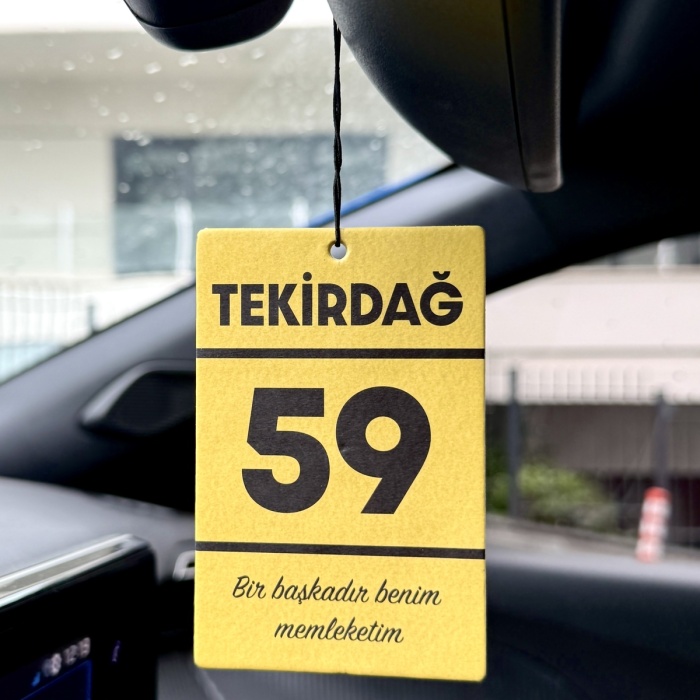 59 TEKİRDAĞ MEMLEKET ARAÇ KOKUSU