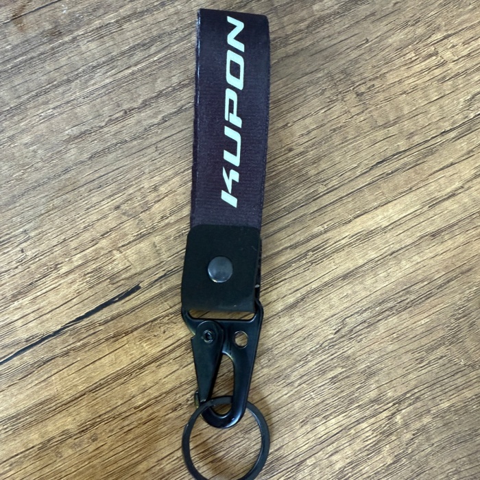 KUPON Tasarımlı Kumaş Otomobil Motorsiklet Anahtarlık