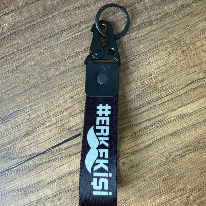 Erkek İşi Tasarımlı Kumaş Otomobil Motorsiklet Anahtarlık