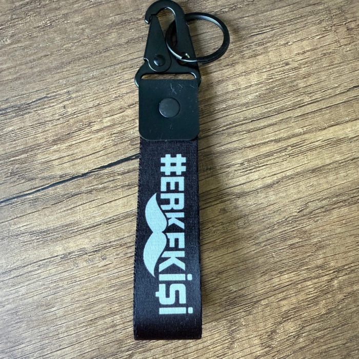 Erkek İşi Tasarımlı Kumaş Otomobil Motorsiklet Anahtarlık