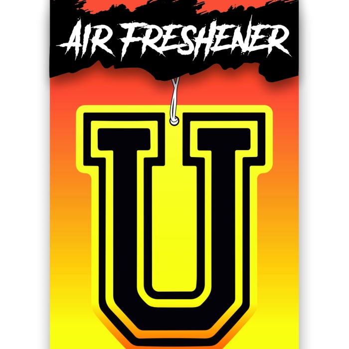 U Harf Tasarımlı Dekoratif Araç Kokusu ve Aksesuarı