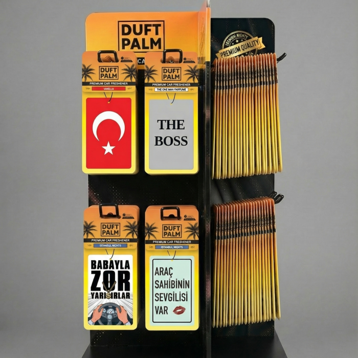 200 ADET KOKU +TEZGAH ÜSTÜ DÖNER STANT