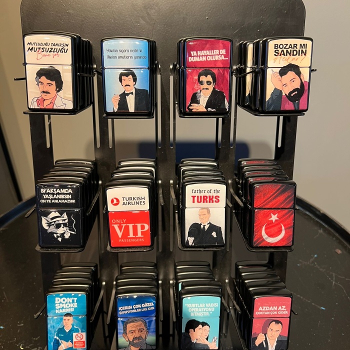 60 ADET ÇAKMAK + TEZGAH ÜSTÜ STANT