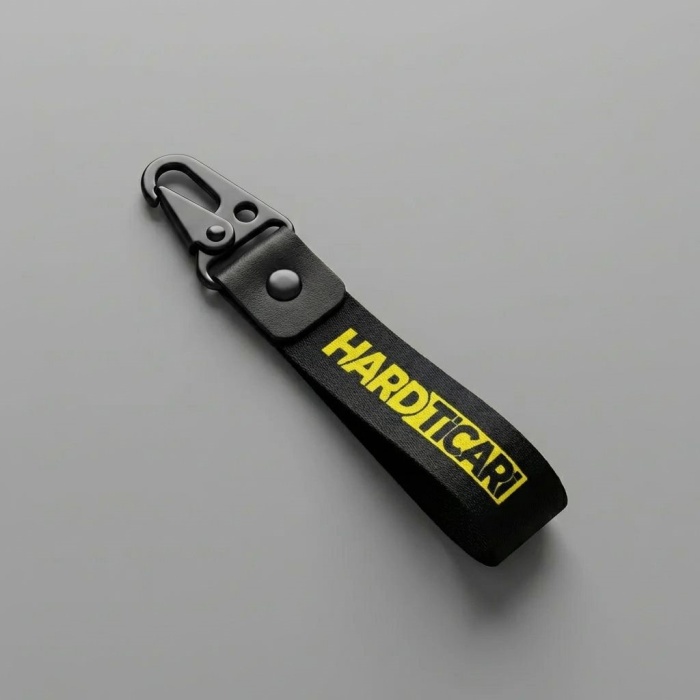 HARD TİCARİ Tasarımlı Kumaş Otomobil Motorsiklet Anahtarlık