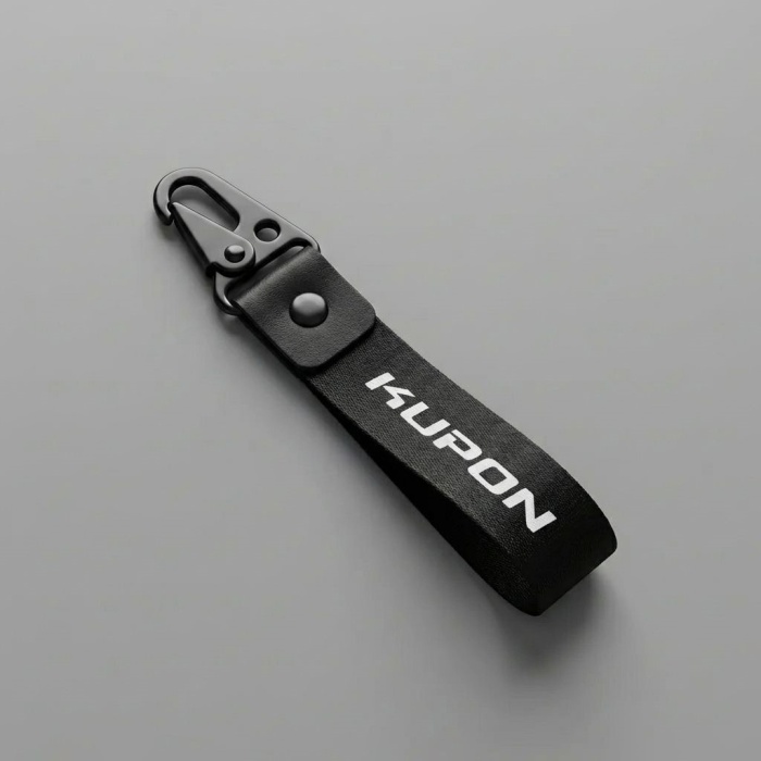 KUPON Tasarımlı Kumaş Otomobil Motorsiklet Anahtarlık