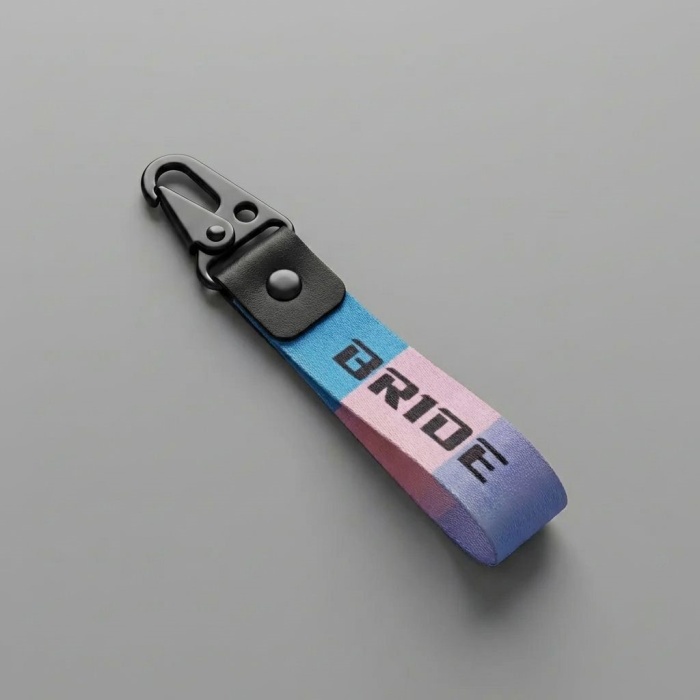 Bride Tasarımlı Kumaş Otomobil Motorsiklet Anahtarlık