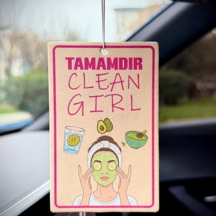 TAMAMDIR CLEAN GİRL 10 ADET ARAÇ KOKUSU