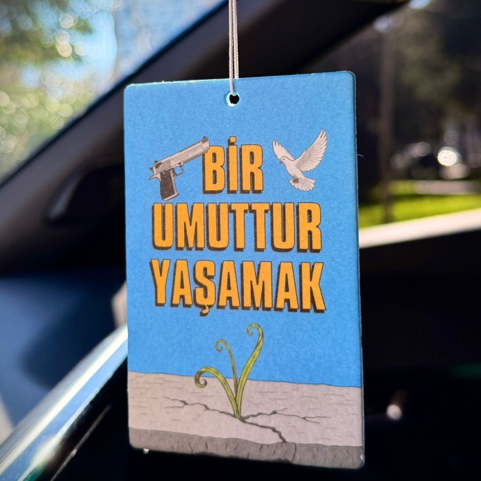 BİR UMUTTUR YAŞAMAK 10 ADET Araç Kokusu