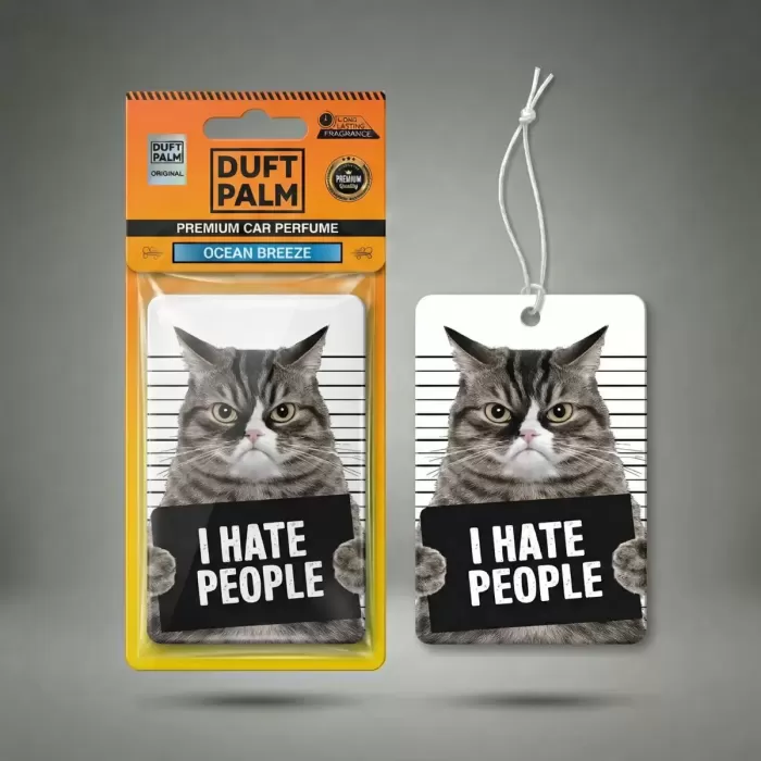 I HATE PEOPLE KEDİ 10 ADET ARAÇ KOKUSU