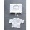 Taçlı Prensesim Nakışlı %100 Cotton Antibakteriyel 10lu Zıbın Takımı Hastane Çıkışı