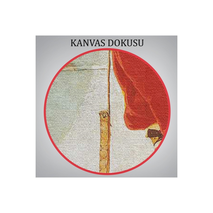 Osman Hamdi Beyin Kaplunbağa Terbiyecisi İsimli Eseri Kanvas Tablo-5129