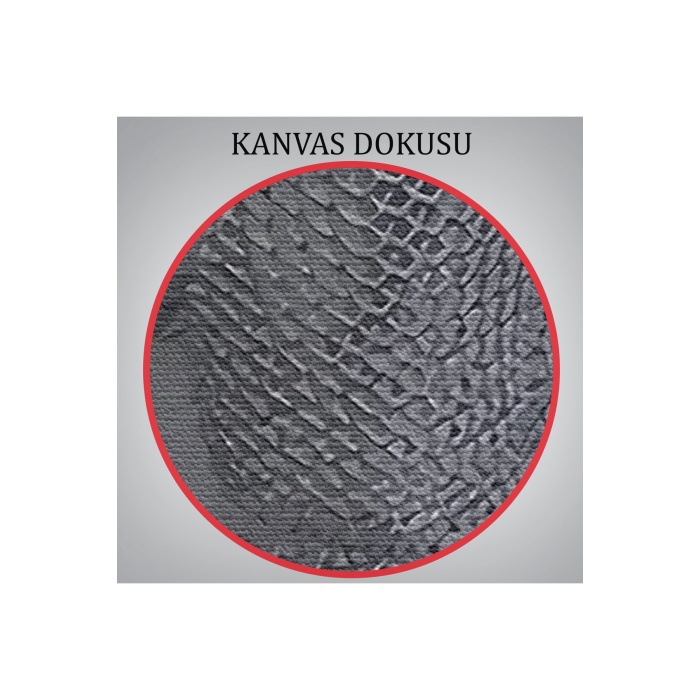 Kanvas Tablo, Gri Ve Gümüş Duvar Dekoru, Aşk Sanatı, 3d Efektli Gümüş İnsan-5349
