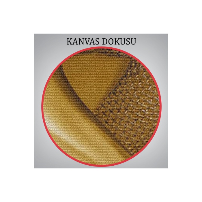 Kanvastablo, Aşk Sanatı Altın Duvar Dekoru, Altın Efektli 3d Kanvas Tablo-5367