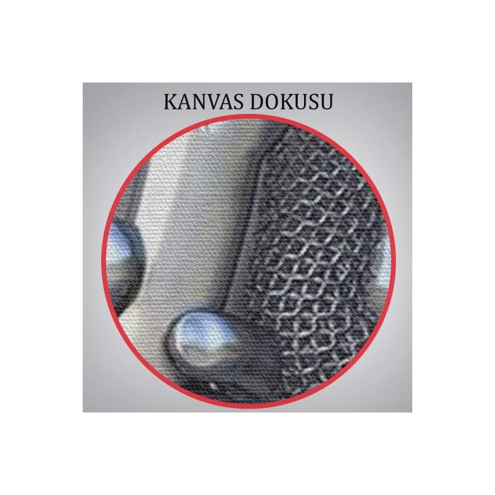 Metalik Efektli 3d Kanvas Poster, Modern Duvar Dekoru, Gümüş Kanvas Tablo-5357
