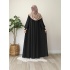 Mevlana  Krep Ferace Siyah