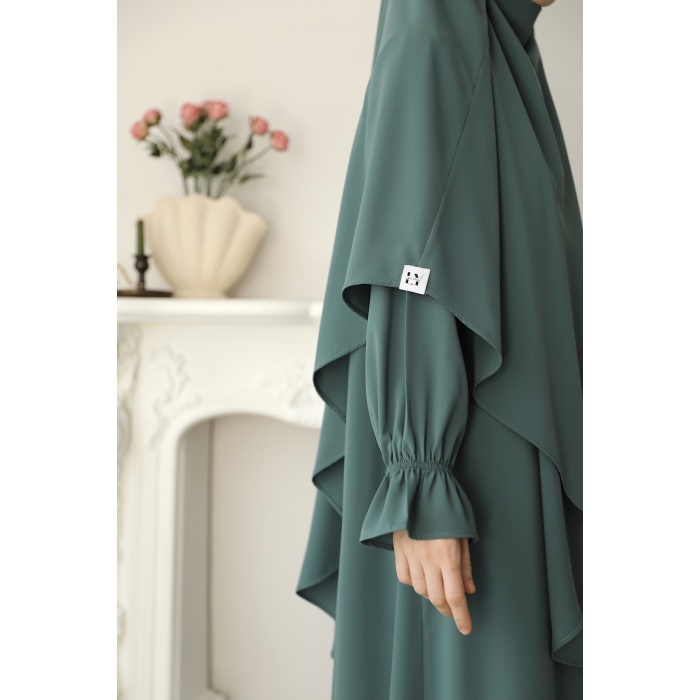 Sufleli Elbise Mint