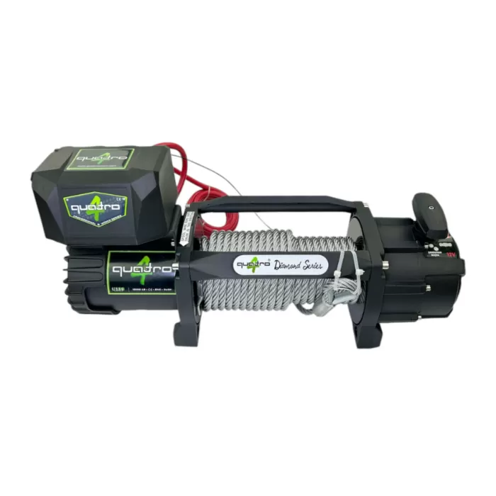 13500LB 12V Quatro Çelik Halatlı Vinç / Diamond Seri