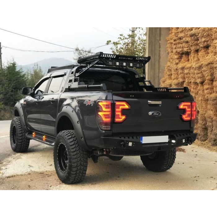 AQM-S10 Ford Ranger Off Road Metal Sepetli Rollbar 2012-2021