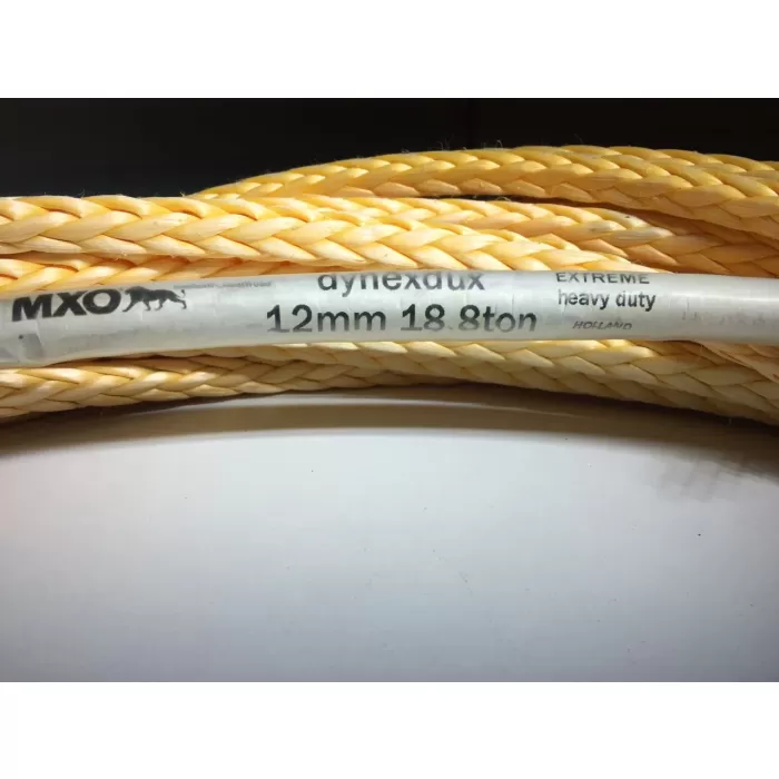 Dux 12mm 18.8ton sentetik vinç halatı