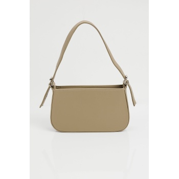 010172 Düz Baget Omuz Çantası - Çağla