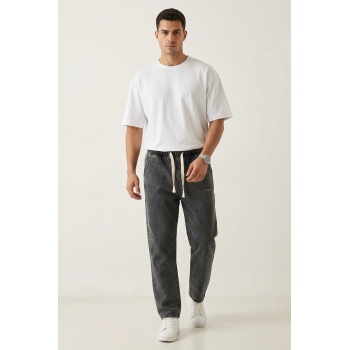 Erkek Rahat Kesim Baggy Jean Pantolon 30073 - Antrasit