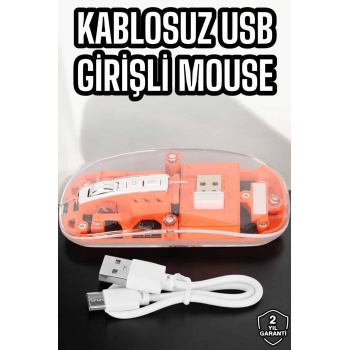 Fare Mouse Çift Modlu Kablosuz Bağlantılı 2.4GHz Destekli