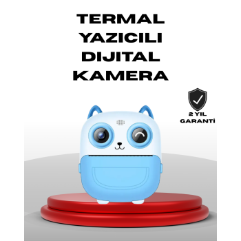 Çocuklar İçin Anında Baskı Dijital Kamera 48MP Full HD