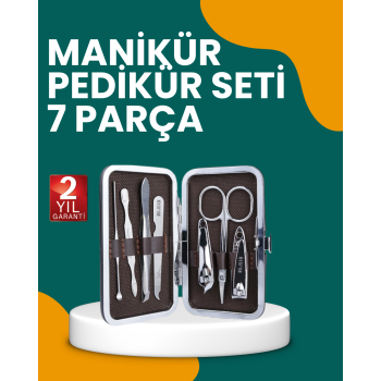 Kompakt Tasarımlı El ve Ayak Bakım Seti
