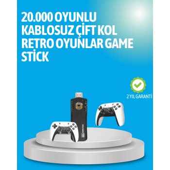 Retro Oyun Konsolu – Yüksek Çözünürlük ve Geniş Oyun Seçenekleri